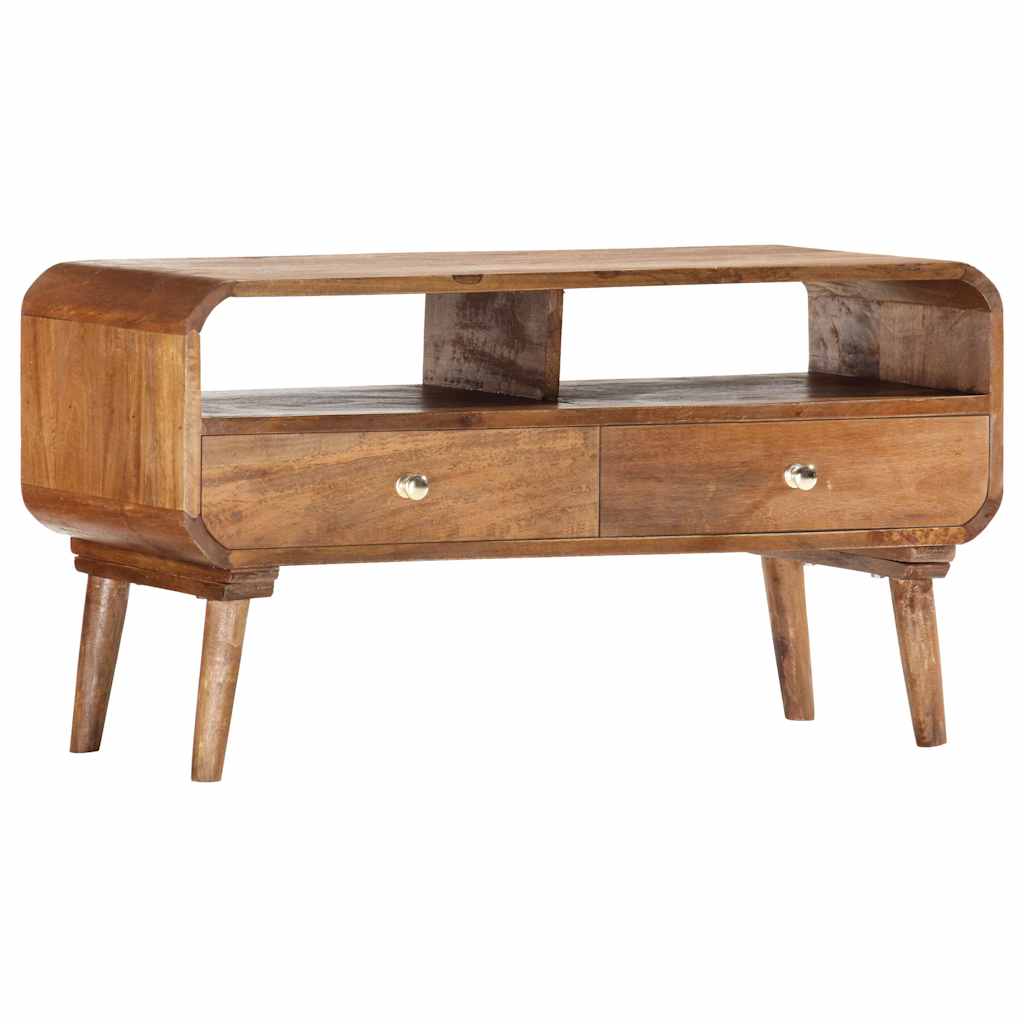 tv-skab 90 x 35 x 47 cm massivt mangotræ