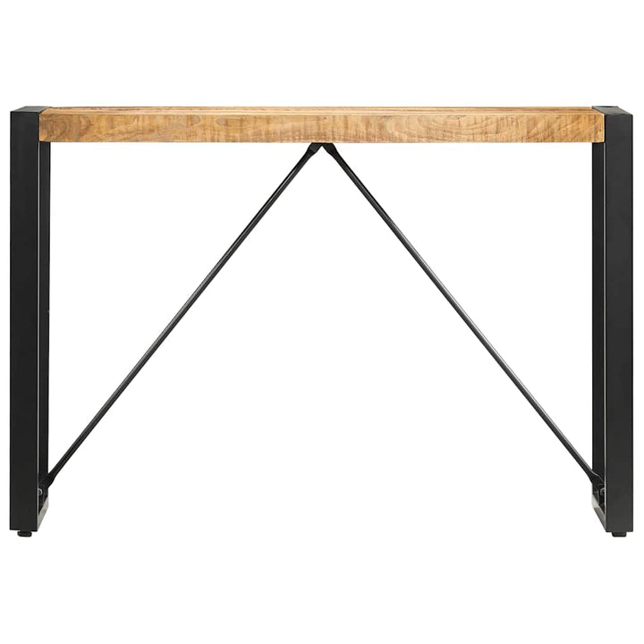 konsolbord 110x35x76 cm massivt mangotræ
