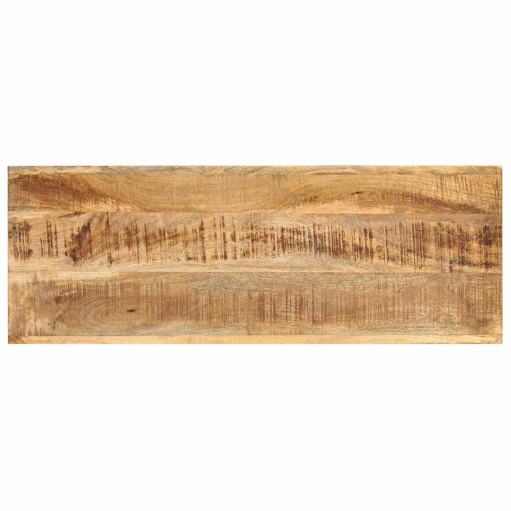 konsolbord 110x35x76 cm massivt mangotræ