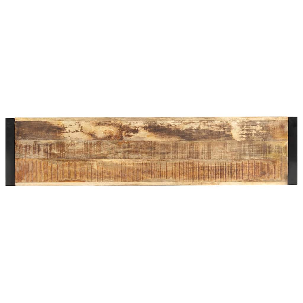 konsolbord 150x35x76 cm massivt mangotræ
