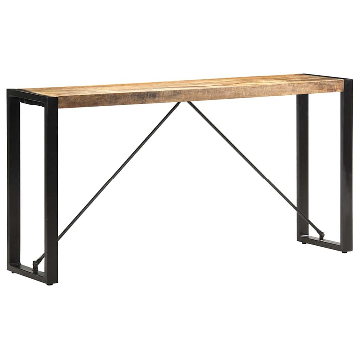 konsolbord 150x35x76 cm massivt mangotræ