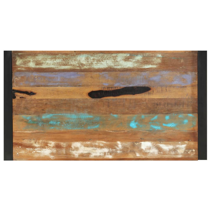 barbord 110 x 60 x 110 cm massivt genbrugstræ
