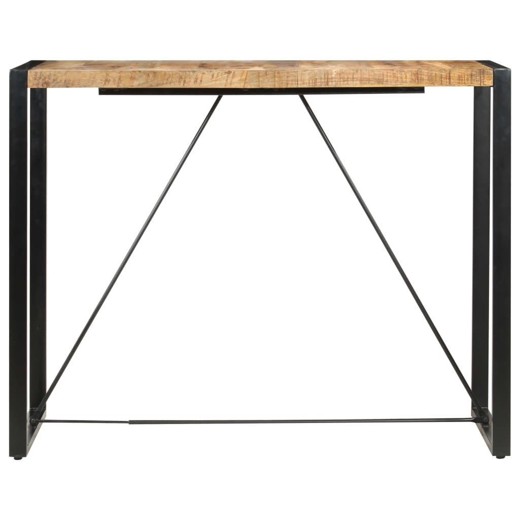 barbord 140 x 70 x 110 cm massivt mangotræ