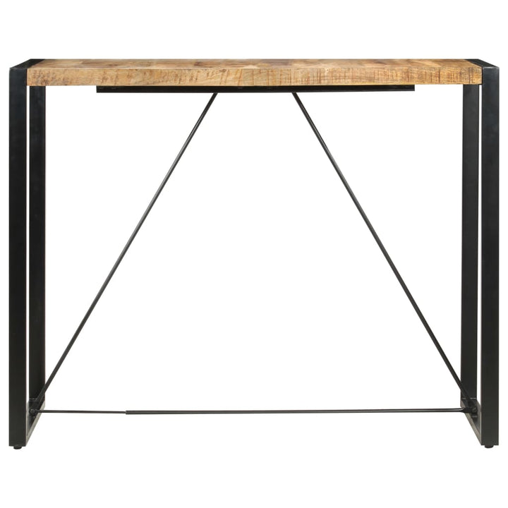 barbord 140 x 70 x 110 cm massivt mangotræ