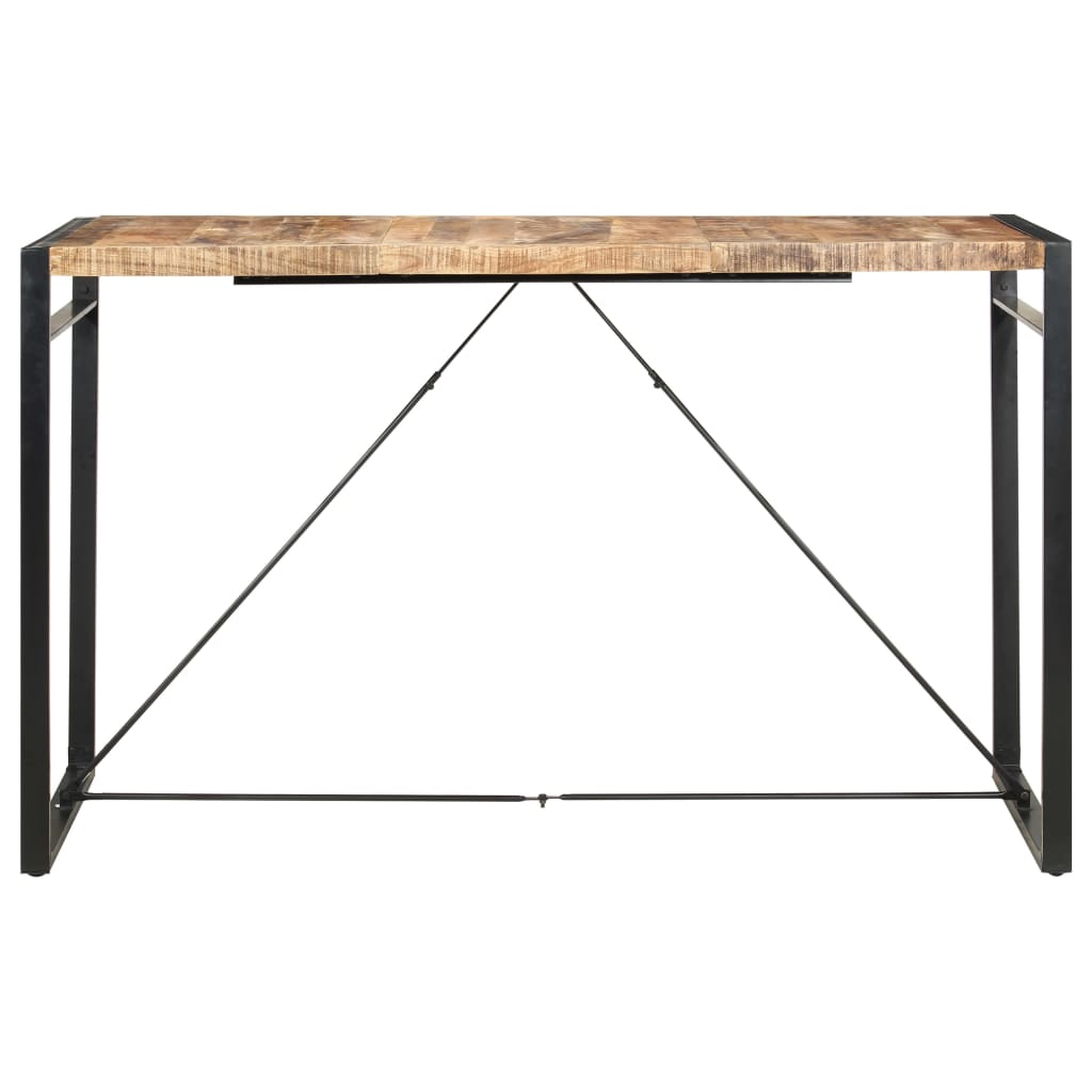 barbord 180 x 90 x 110 cm massivt mangotræ
