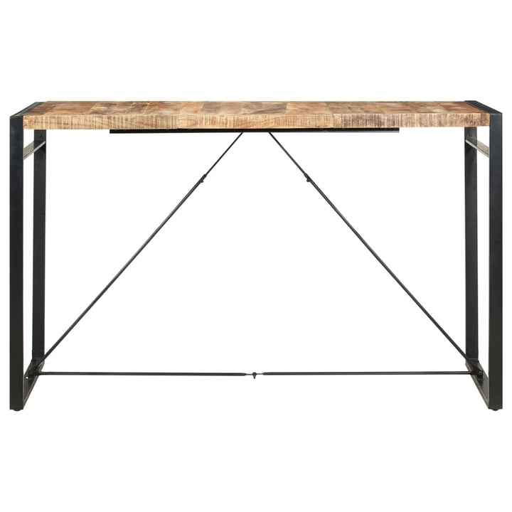 barbord 180 x 90 x 110 cm massivt mangotræ
