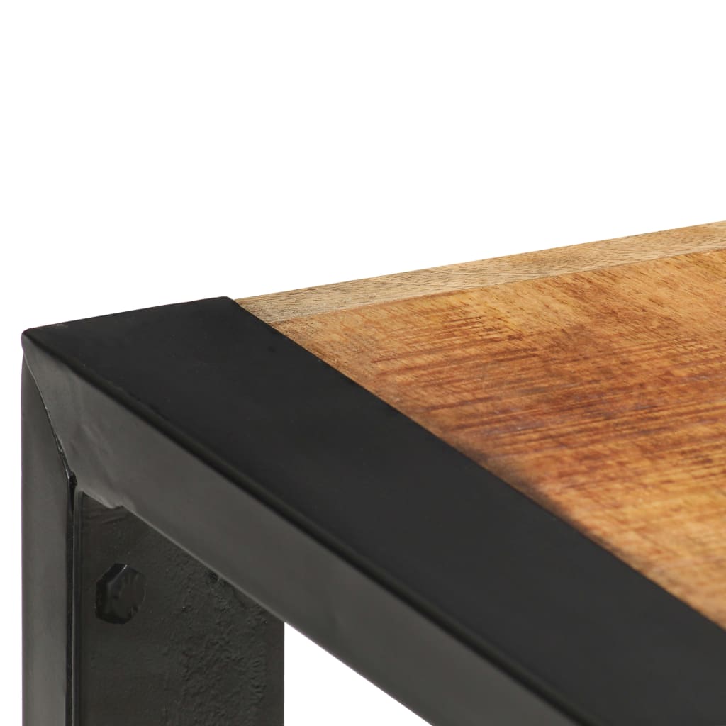 barbord 180 x 90 x 110 cm massivt mangotræ