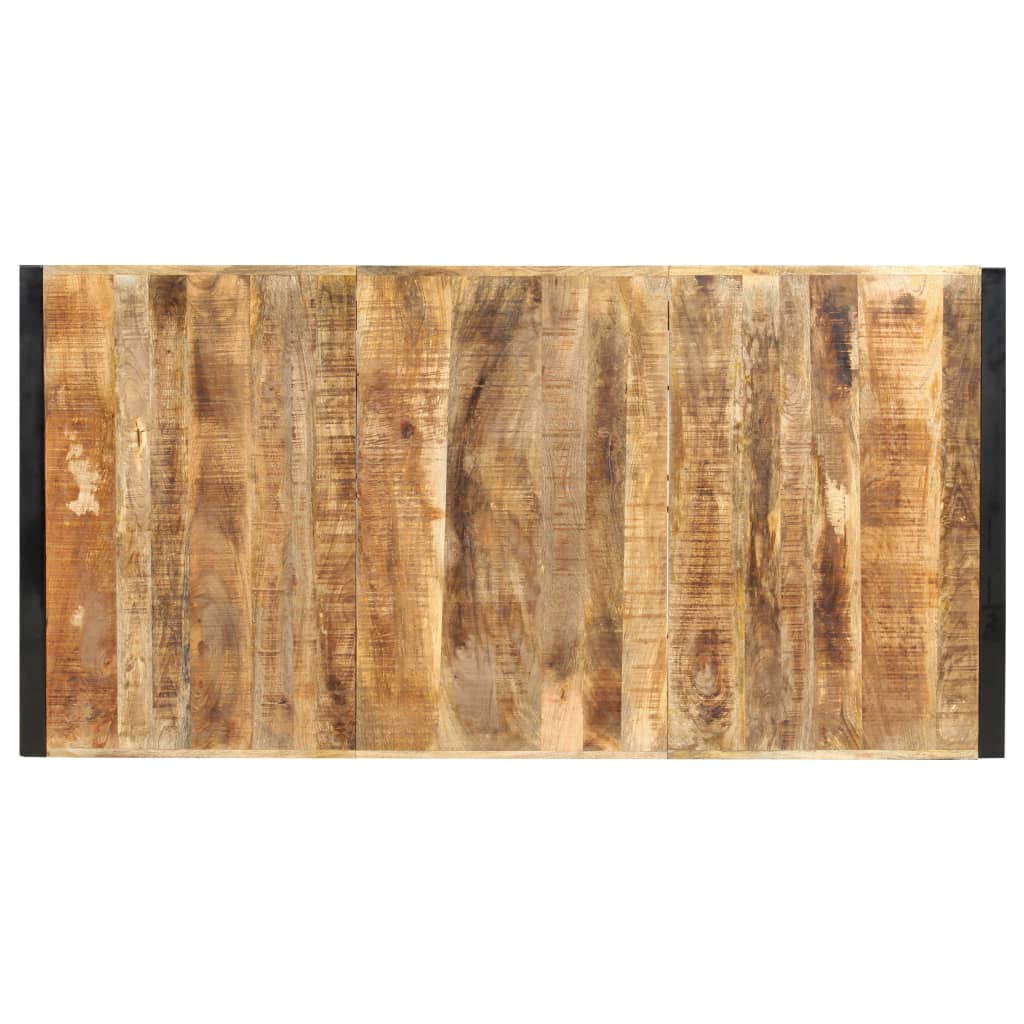 barbord 180 x 90 x 110 cm massivt mangotræ