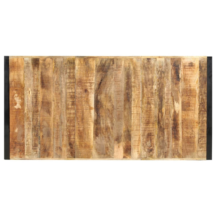 barbord 180 x 90 x 110 cm massivt mangotræ