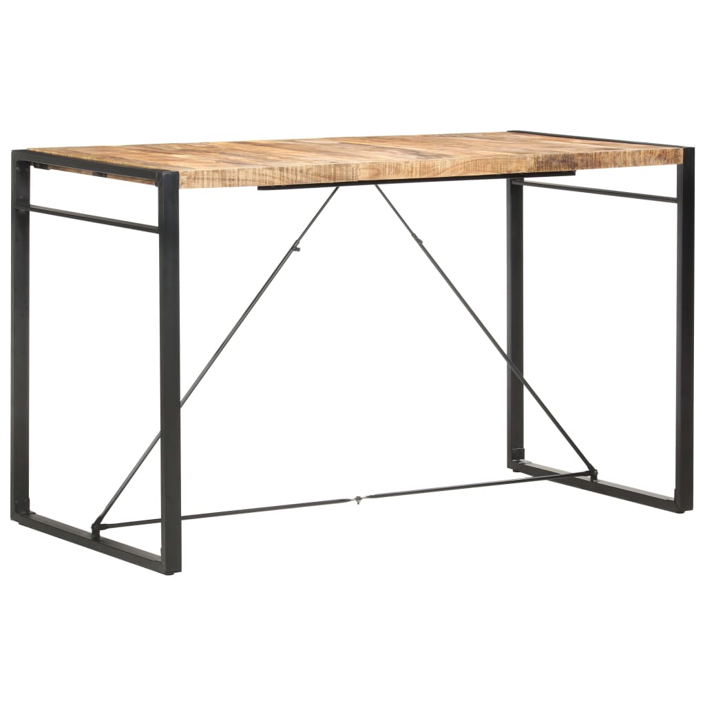 barbord 180 x 90 x 110 cm massivt mangotræ