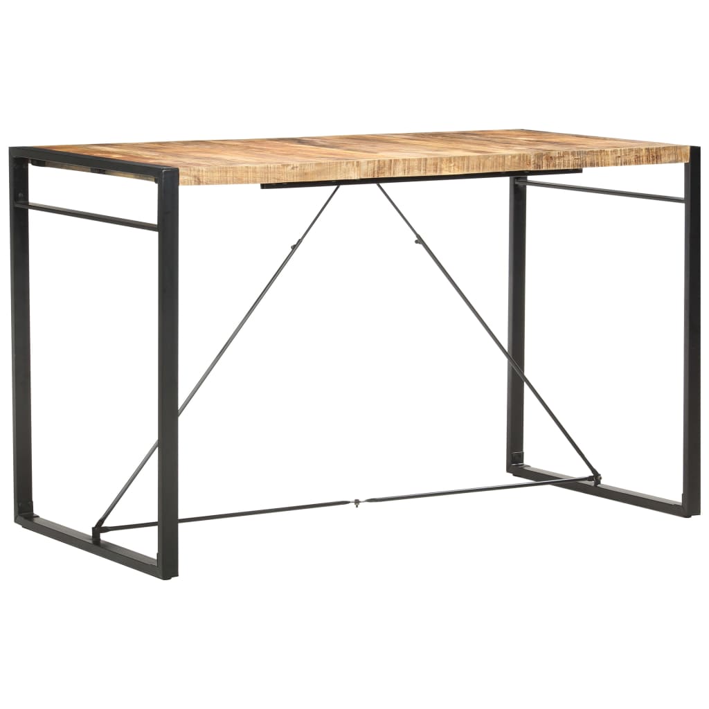 barbord 180 x 90 x 110 cm massivt mangotræ