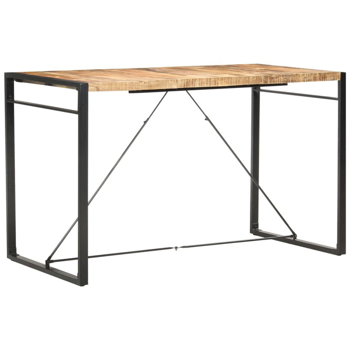 barbord 180 x 90 x 110 cm massivt mangotræ