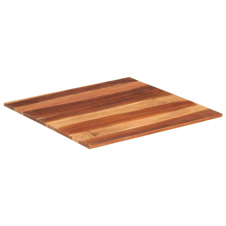 bordplade 15-16 mm 70x70 cm massivt akacietræ