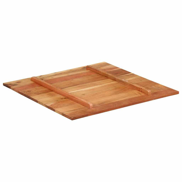 bordplade 15-16 mm 70x70 cm massivt akacietræ