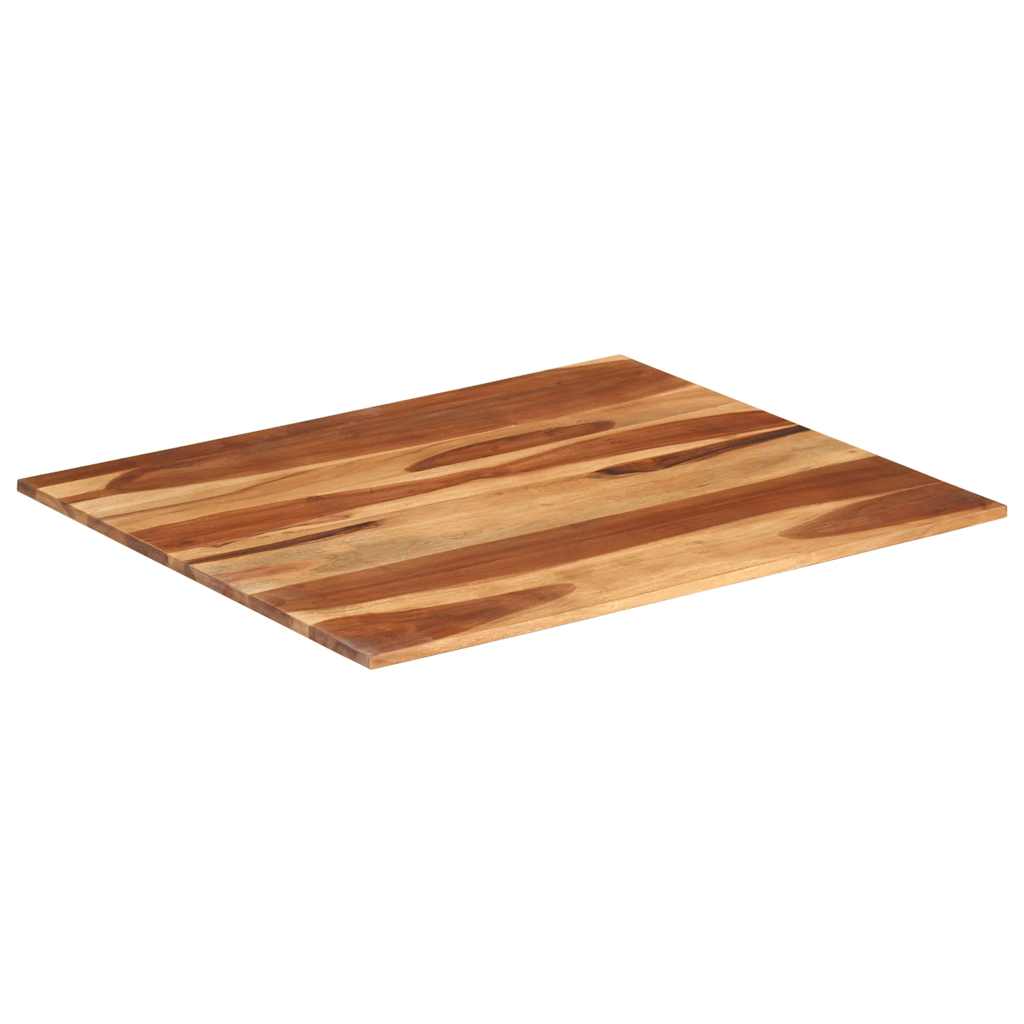 bordplade 15-16 mm 70x80 cm massivt akacietræ