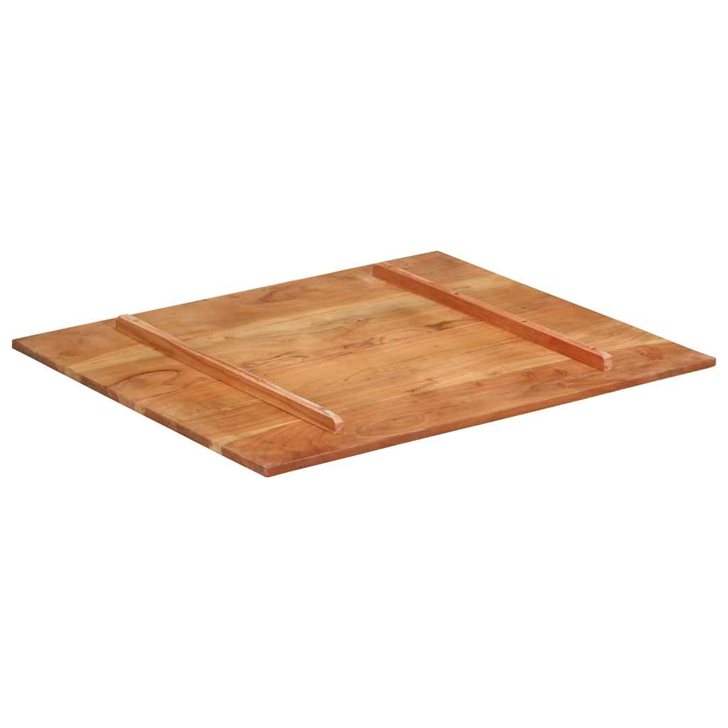 bordplade 15-16 mm 70x80 cm massivt akacietræ