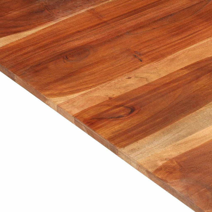bordplade 15-16 mm 70x80 cm massivt akacietræ