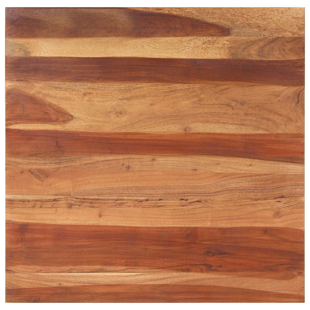 bordplade 15-16 mm 80x80 cm massivt akacietræ