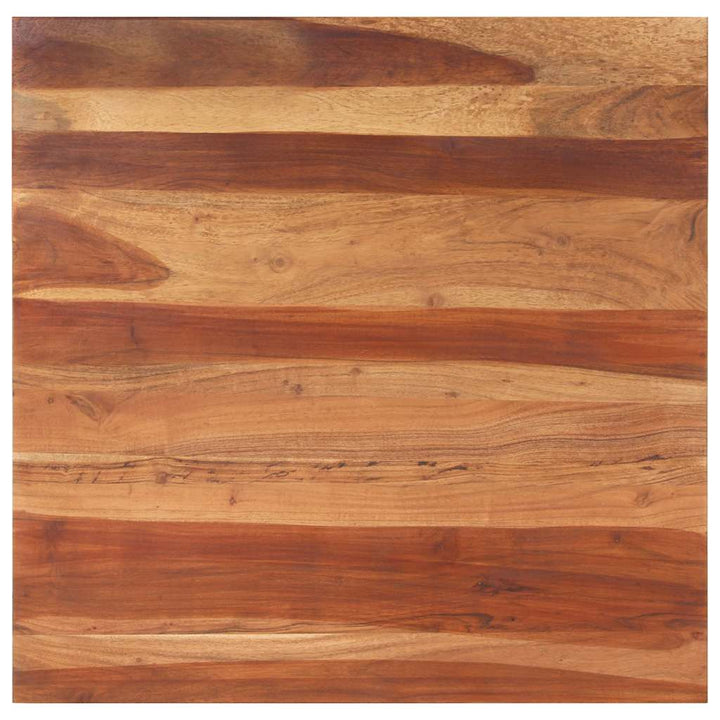 bordplade 15-16 mm 80x80 cm massivt akacietræ
