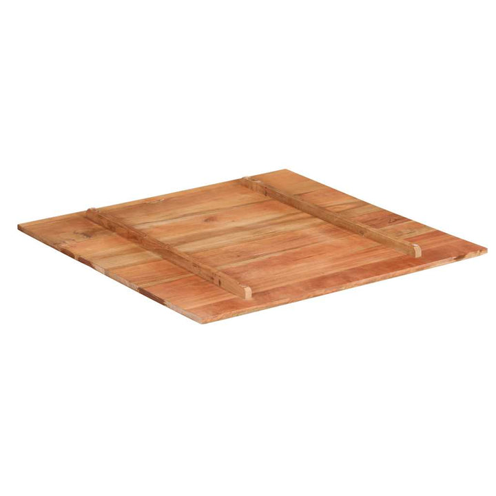 bordplade 15-16 mm 80x80 cm massivt akacietræ