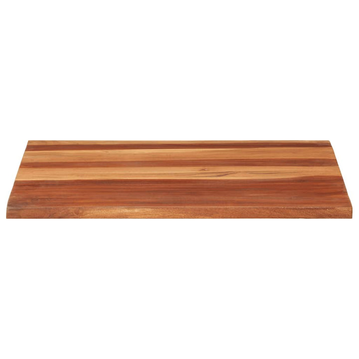 bordplade 25-27 cm 60x70 cm massivt akacietræ