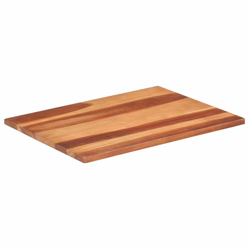 bordplade 25-27 mm 60x80 cm massivt akacietræ
