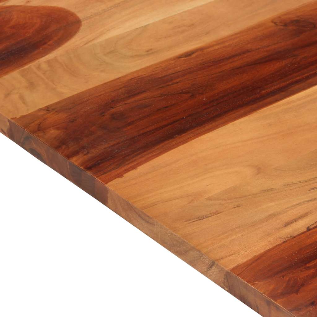 bordplade 25-27 mm 70x80 cm massivt akacietræ