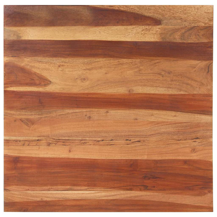 bordplade 25-27 mm 80x80 cm massivt akacietræ