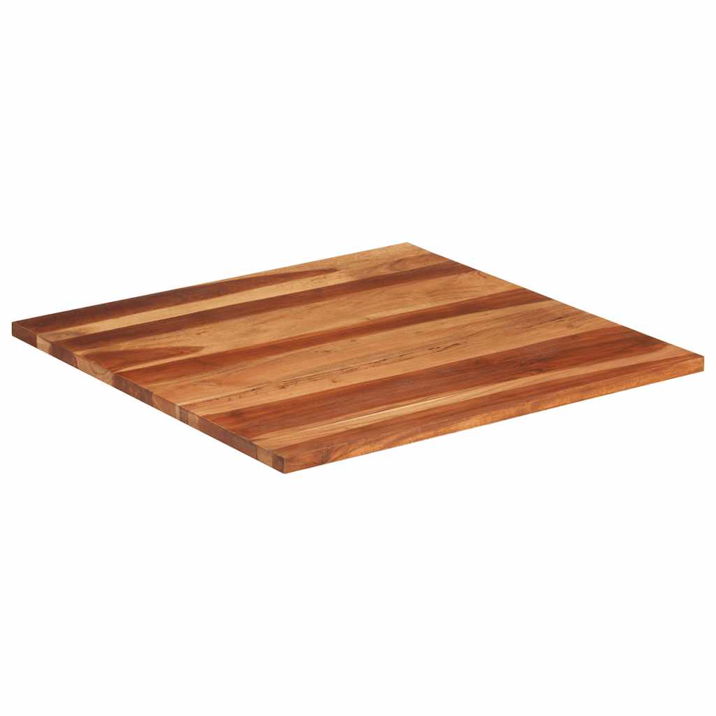 bordplade 25-27 mm 80x80 cm massivt akacietræ