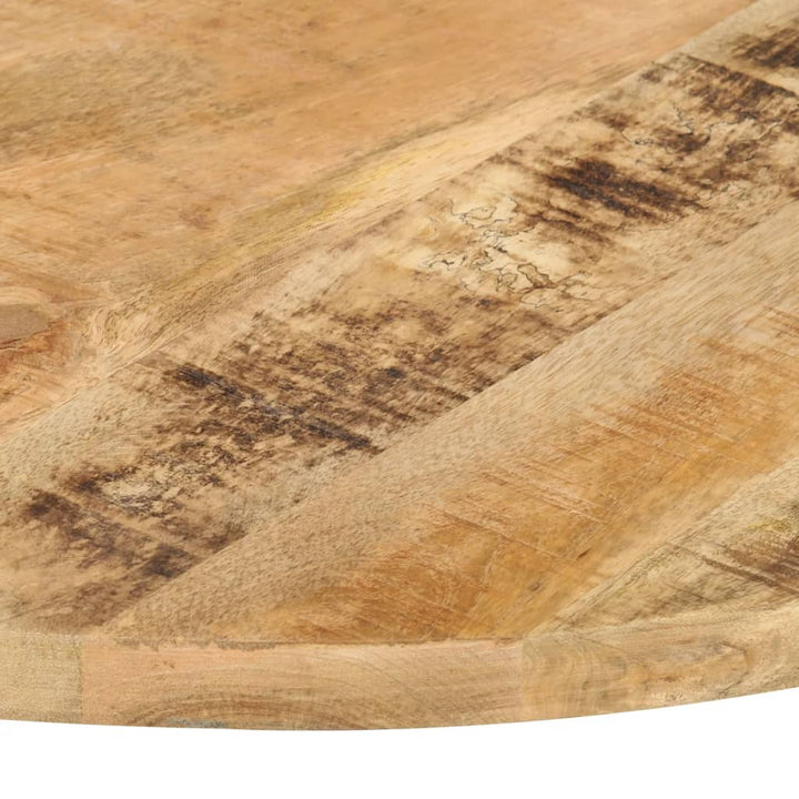 bordplade 25-27 mm 60 cm rund massivt mangotræ