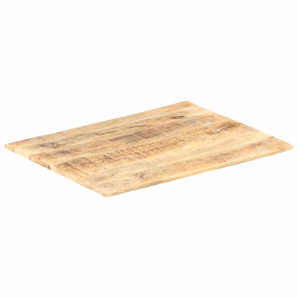 bordplade 15-16 mm 80x60 cm massivt mangotræ