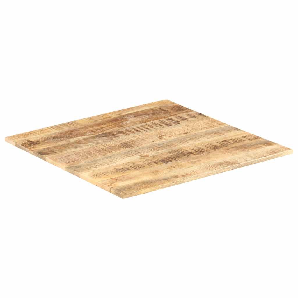 bordplade 15-16 mm 70x70 cm massivt mangotræ