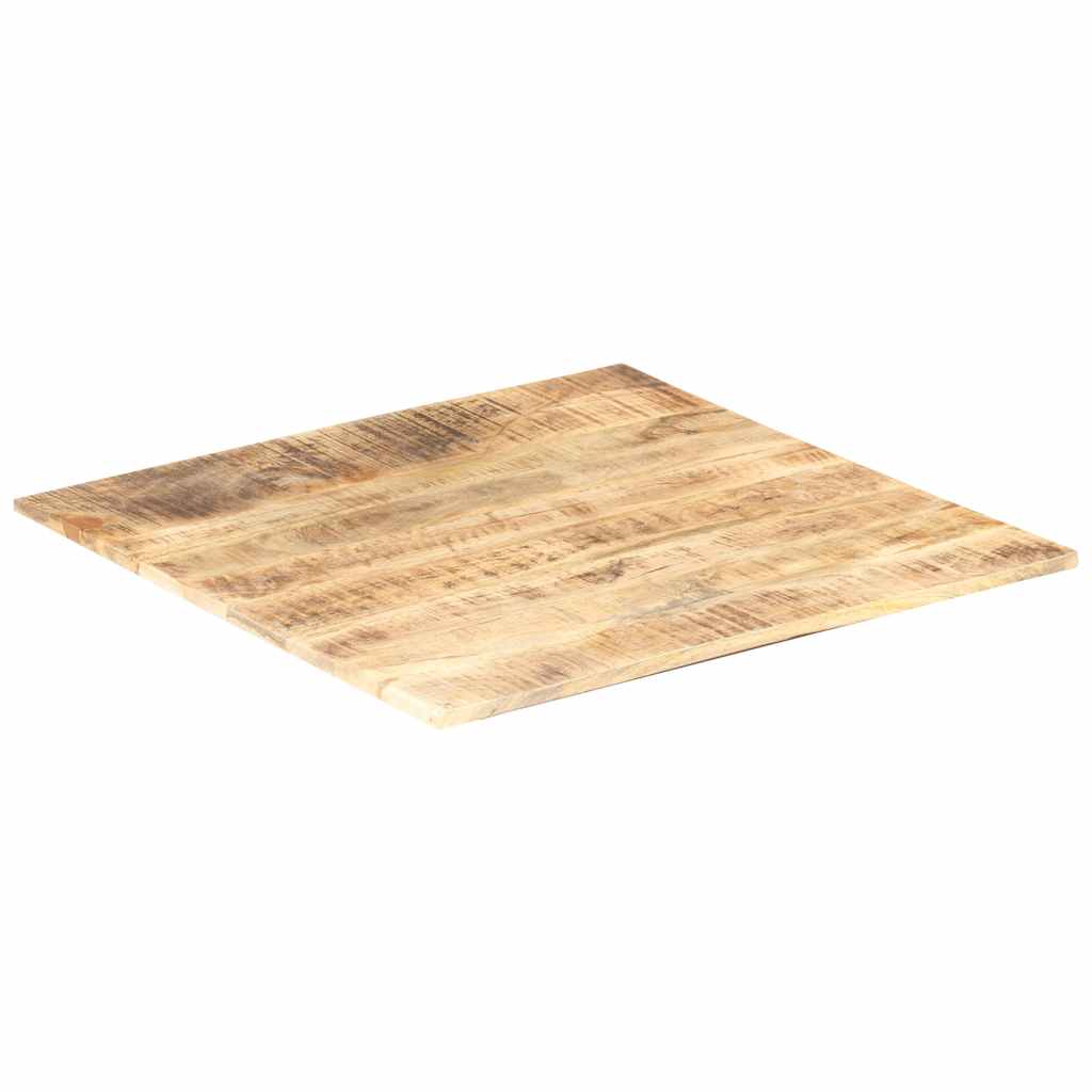 bordplade 15-16 mm 80x80 cm massivt mangotræ
