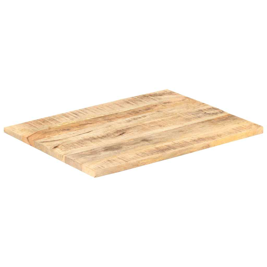 bordplade 25-27 mm 90x60 cm massivt mangotræ