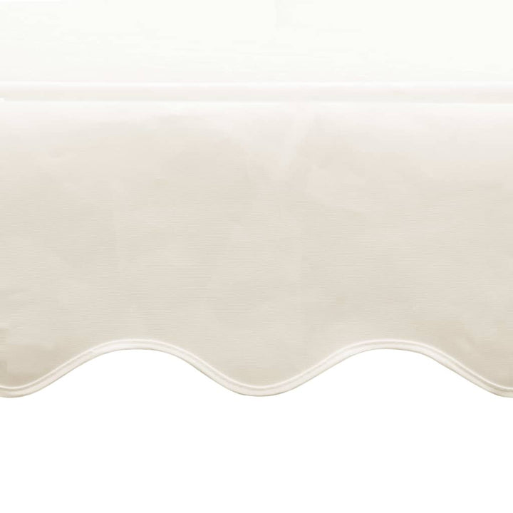 fritstående markise 600x300 cm cremefarvet