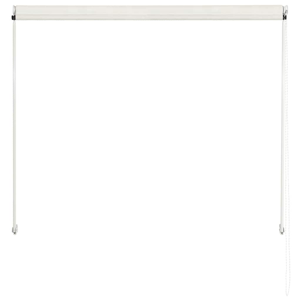 foldemarkise 100x150 cm cremefarvet