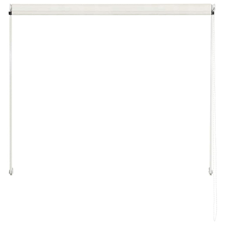 foldemarkise 100x150 cm cremefarvet