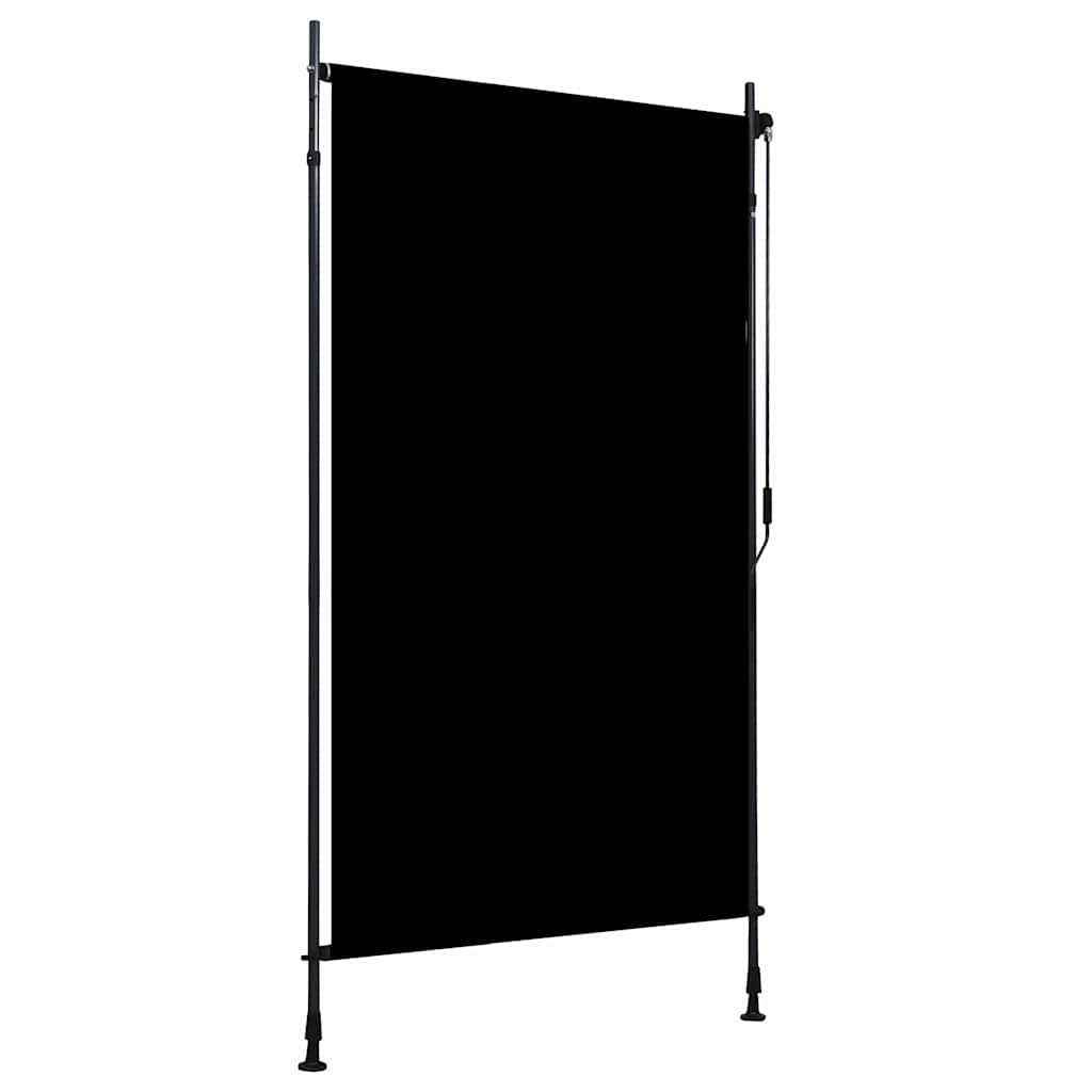 udendørs rullegardin 120x270 cm antracitgrå