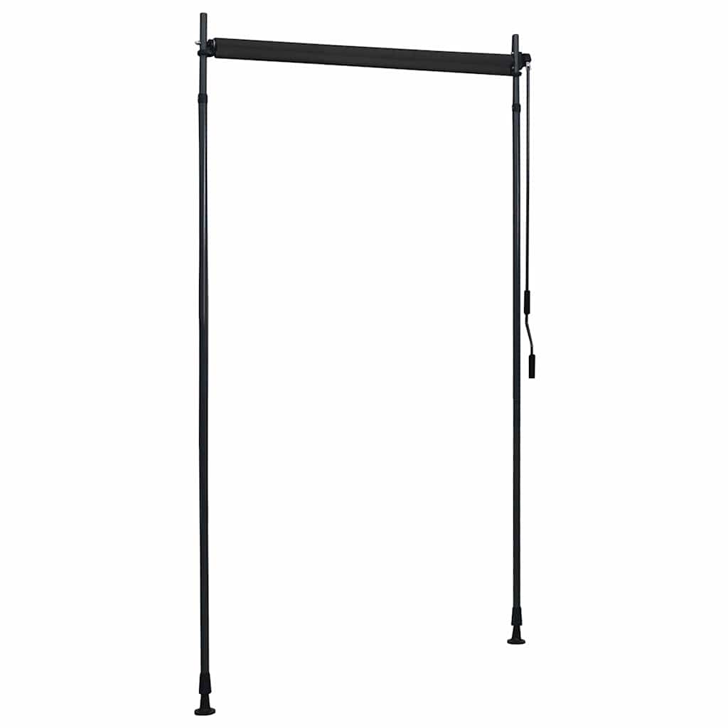 udendørs rullegardin 120x270 cm antracitgrå