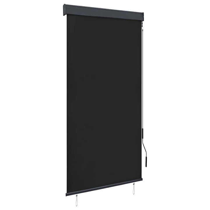 udendørs rullegardin 80x250 cm antracitgrå