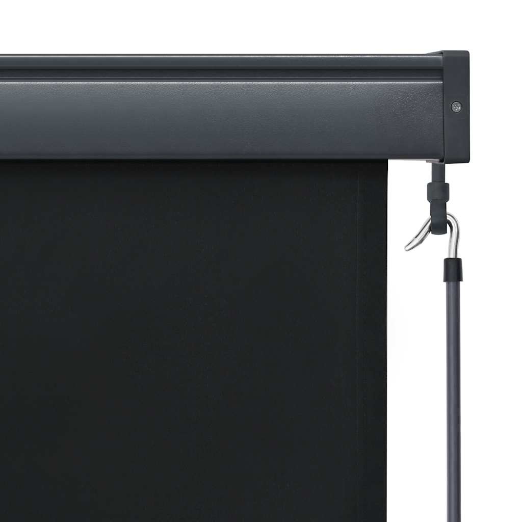 udendørs rullegardin 100x250 cm antracitgrå