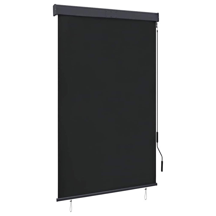udendørs rullegardin 120x250 cm antracitgrå