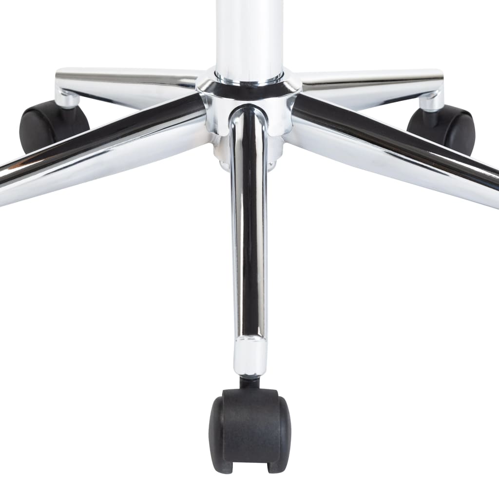 drejelig spisebordsstol bøjet træ og kunstlæder sort