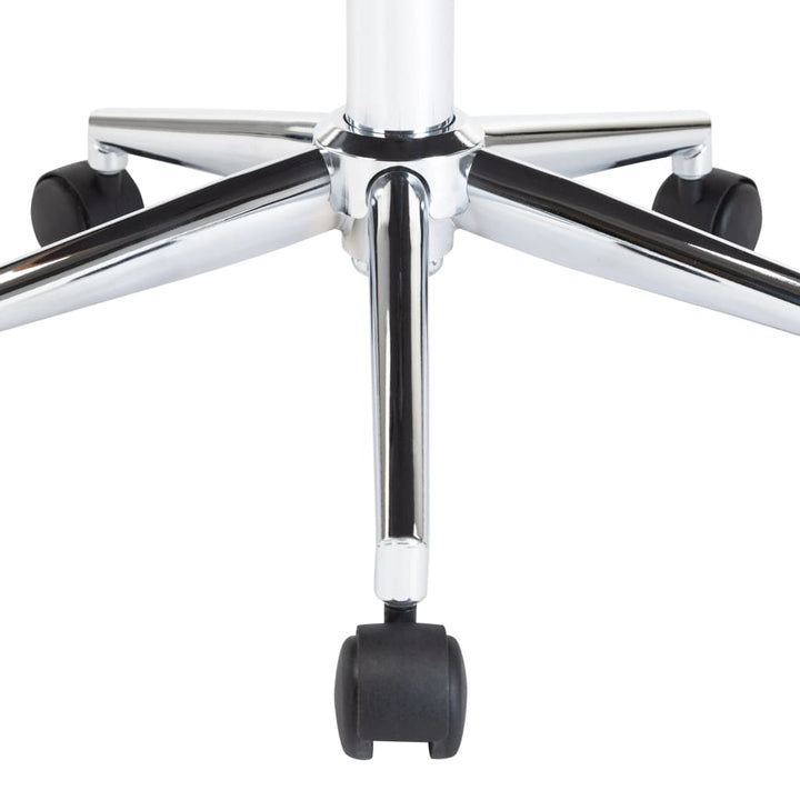 drejelig spisebordsstol bøjet træ og kunstlæder sort