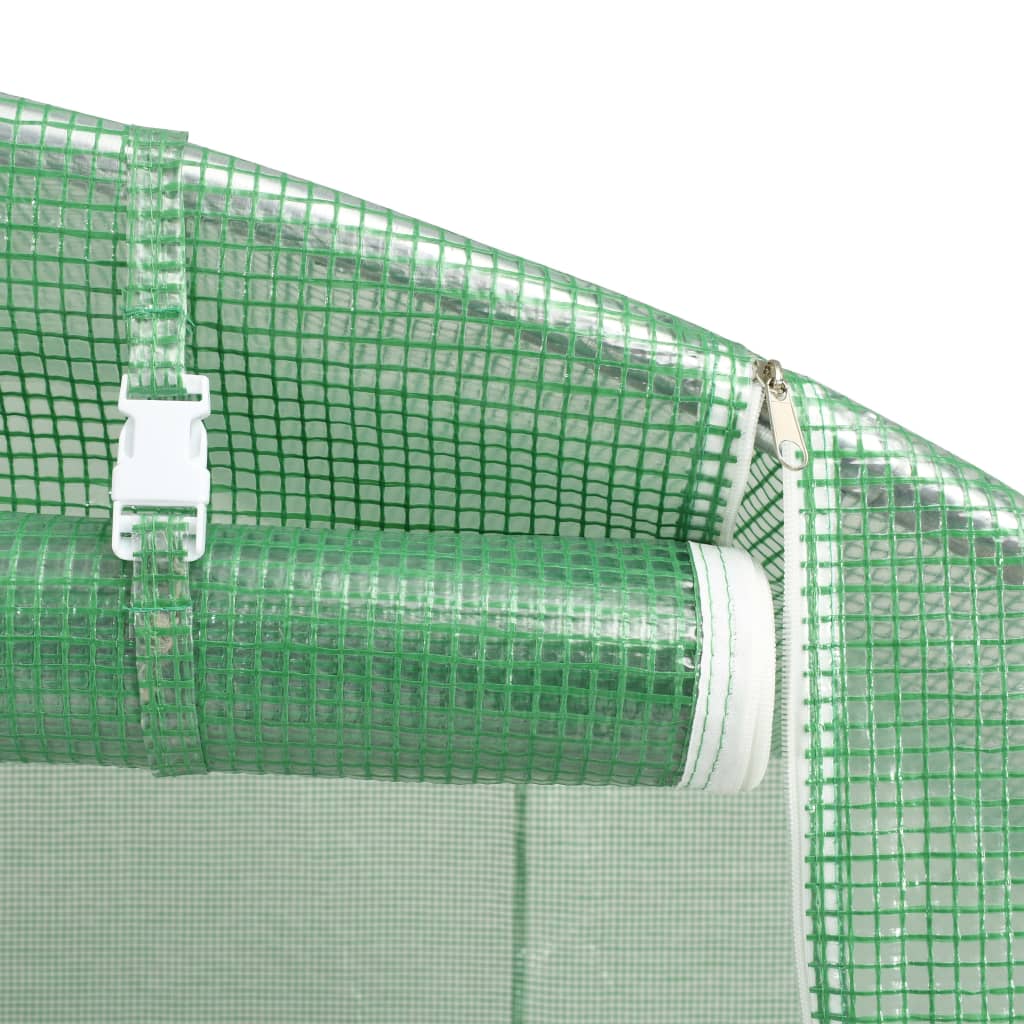 drivhus 4 m² 2x2x2 m
