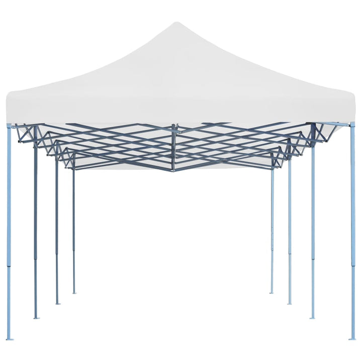 foldbart pop-op-festtelt 3 x 9 m hvid