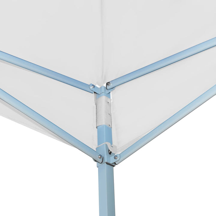 foldbart pop-op-festtelt 3 x 9 m hvid