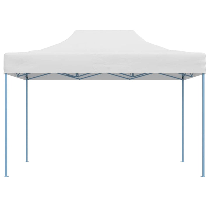 Festtelte 13 pcs Hvid med Blå Ramme Oxford stof