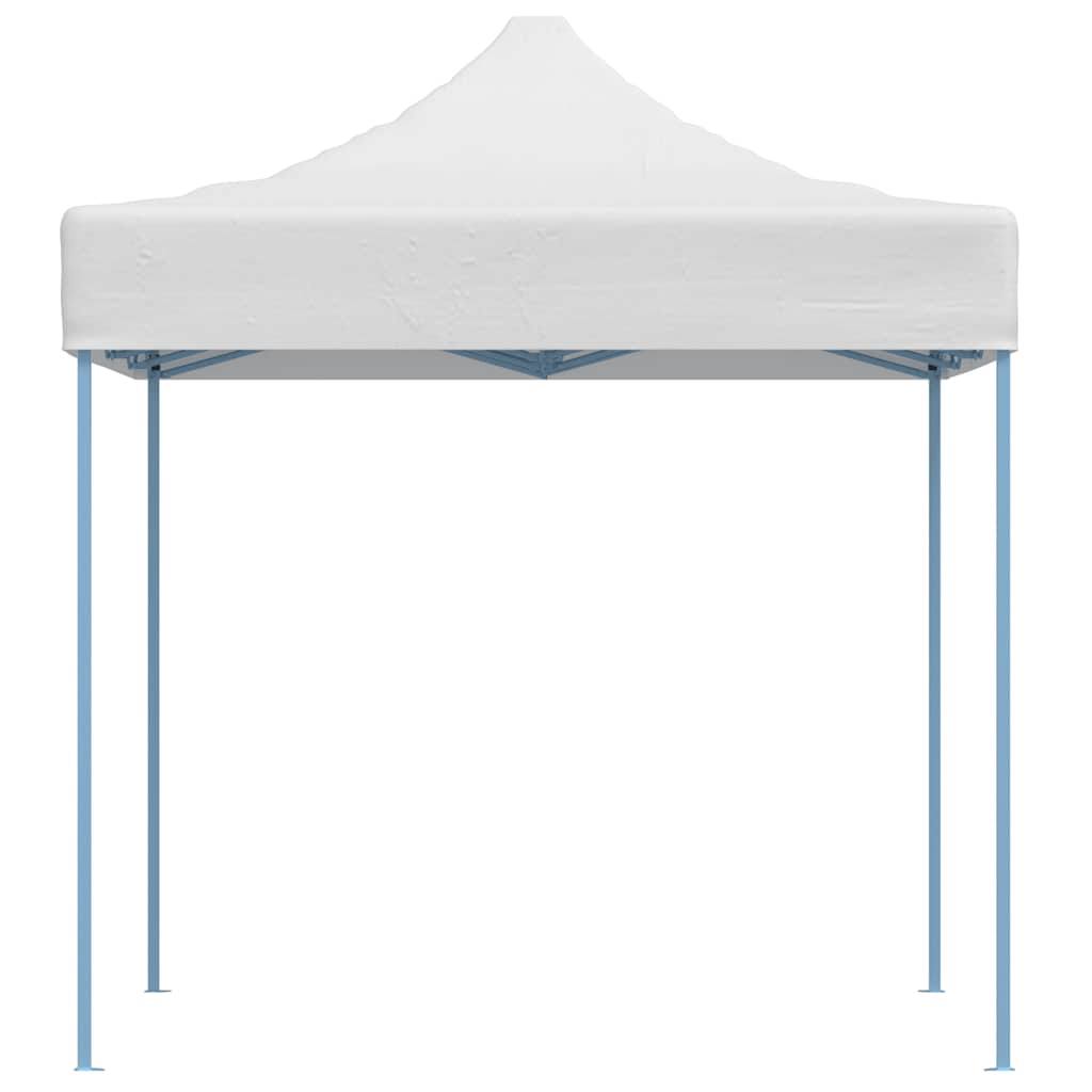 Festtelte 13 pcs Hvid med Blå Ramme Oxford stof