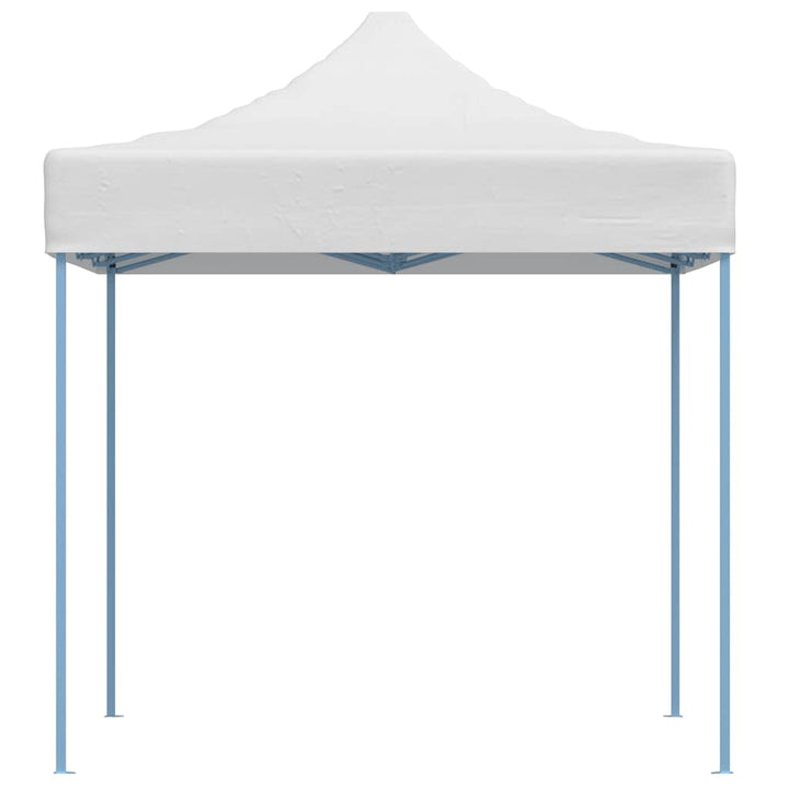 Festtelte 13 pcs Hvid med Blå Ramme Oxford stof